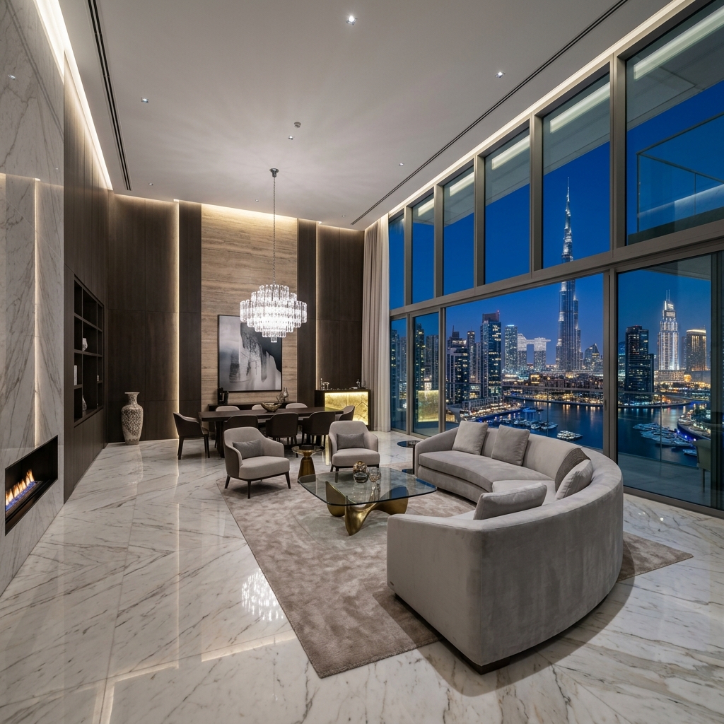 Luxury Sea-View Penthouse in Dubai